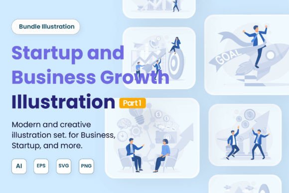 Download Startup and Business Growth Set Bundle - Startup Collection