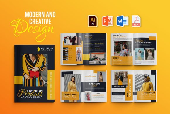 Download Modern Multipurpose Catalogue Template - Multipurpose Collection