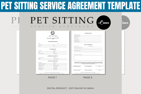 Download Pet Sitting Service Agreement Template - Agreement Collection