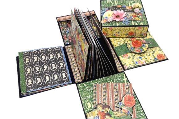 Download How to Make an Interactive Exploding Box Mini Album - Box Collection